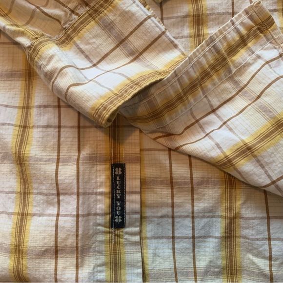 🍀 Lucky Brand western button down, small - Picture 4 of 7